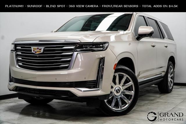 used 2021 Cadillac Escalade car, priced at $61,740