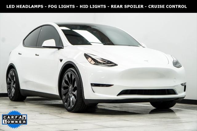 used 2022 Tesla Model Y car, priced at $35,500