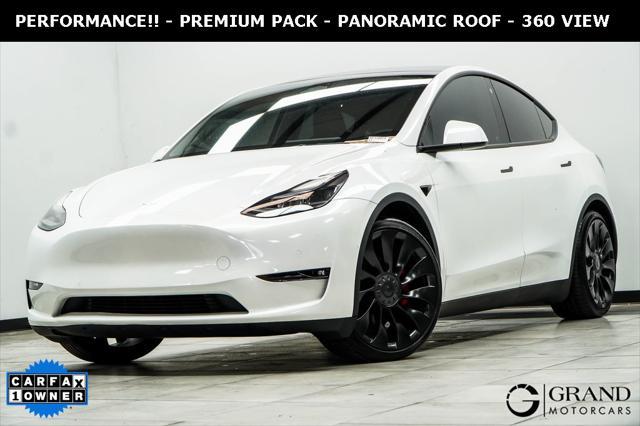 used 2022 Tesla Model Y car, priced at $35,500