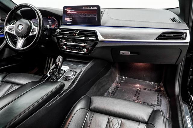 used 2022 BMW M550 car, priced at $52,200