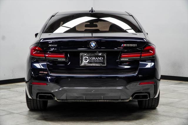 used 2022 BMW M550 car, priced at $52,200
