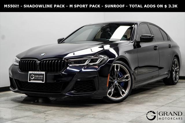 used 2022 BMW M550 car, priced at $52,200