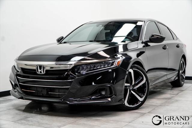 used 2021 Honda Accord car, priced at $23,850