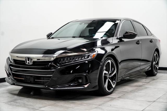 used 2021 Honda Accord car, priced at $23,850