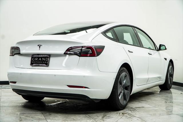 used 2022 Tesla Model 3 car, priced at $24,700