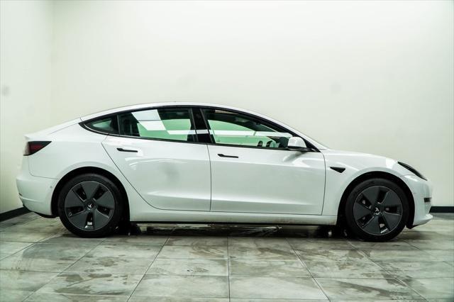 used 2022 Tesla Model 3 car, priced at $24,700