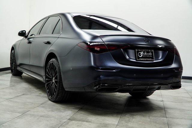 used 2022 Mercedes-Benz S-Class car, priced at $68,990
