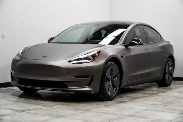 used 2022 Tesla Model 3 car, priced at $27,995