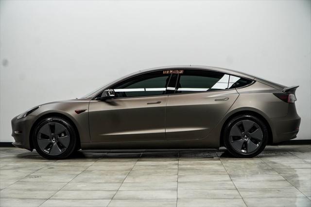 used 2022 Tesla Model 3 car, priced at $27,995