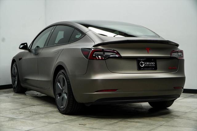 used 2022 Tesla Model 3 car, priced at $27,995