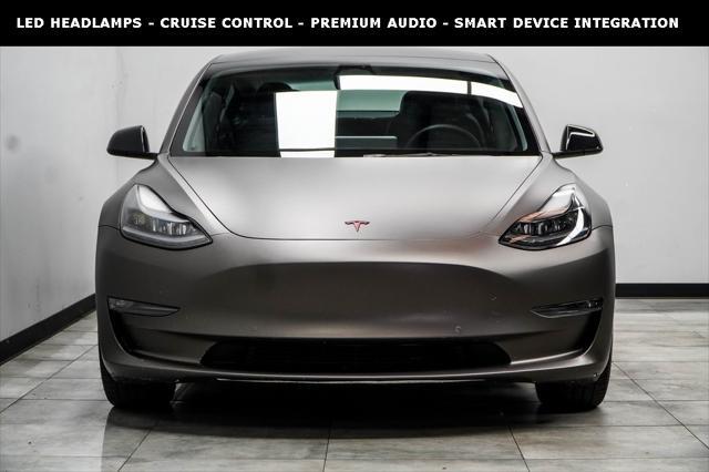 used 2022 Tesla Model 3 car, priced at $27,995