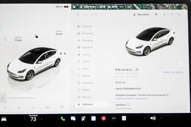 used 2022 Tesla Model 3 car, priced at $27,995