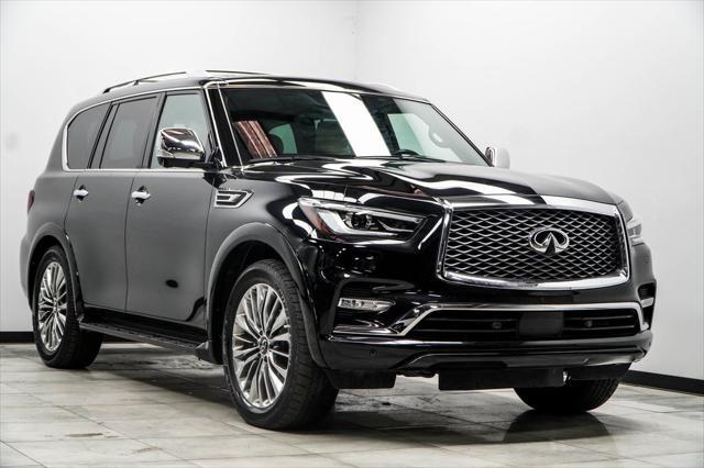 used 2021 INFINITI QX80 car, priced at $42,519