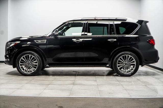 used 2021 INFINITI QX80 car, priced at $42,519