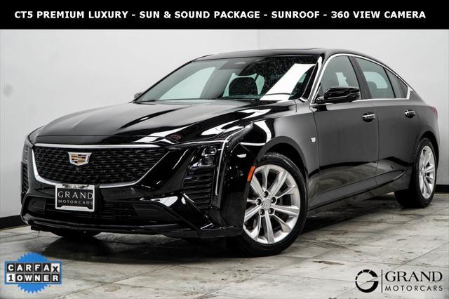 used 2025 Cadillac CT5 car, priced at $42,899