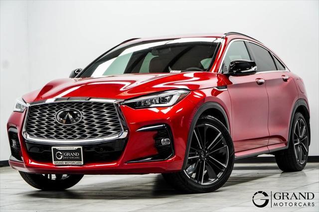 used 2022 INFINITI QX55 car, priced at $35,200