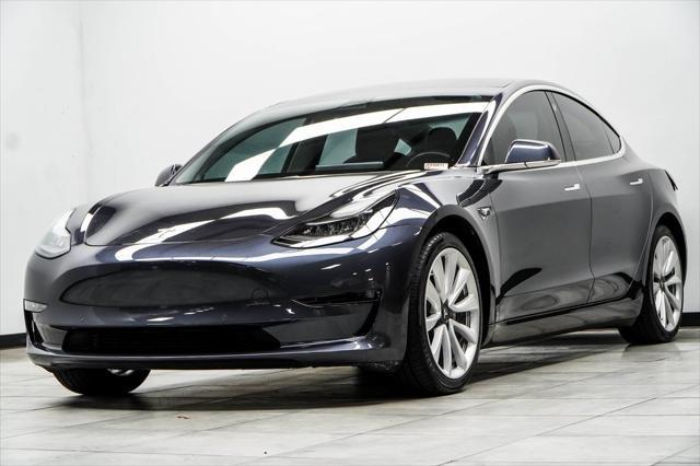 used 2018 Tesla Model 3 car, priced at $22,300