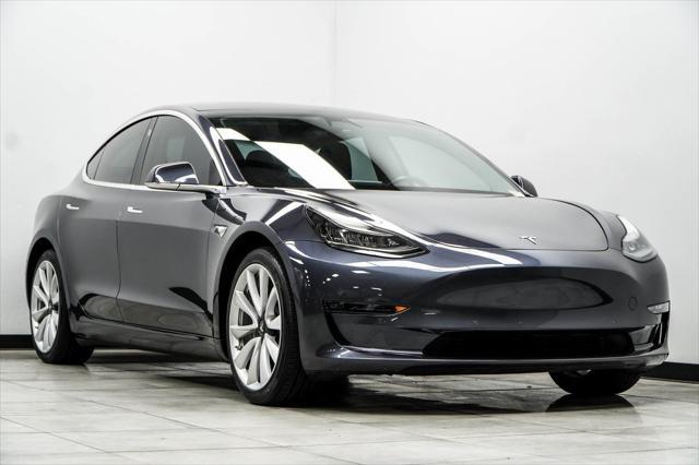 used 2018 Tesla Model 3 car, priced at $22,300