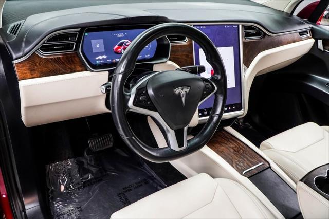 used 2017 Tesla Model X car, priced at $27,000