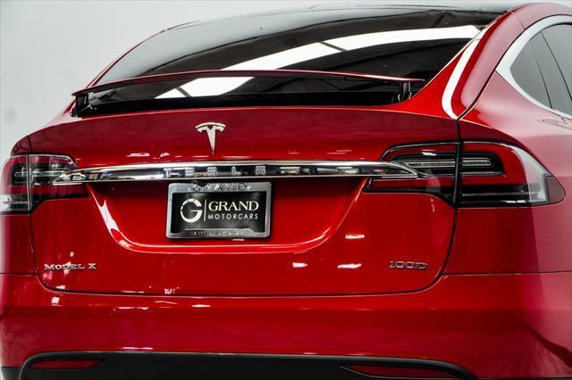 used 2017 Tesla Model X car, priced at $27,000