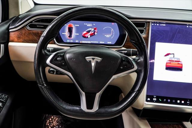 used 2017 Tesla Model X car, priced at $27,000