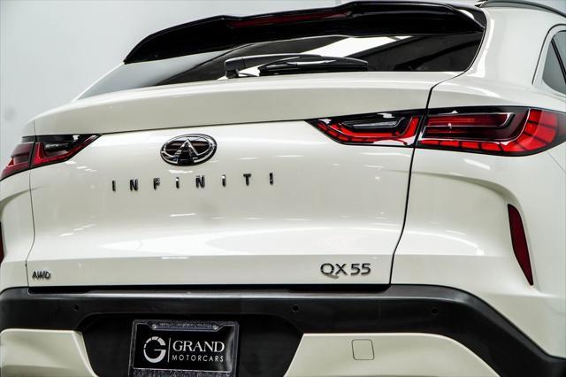 used 2022 INFINITI QX55 car, priced at $26,960