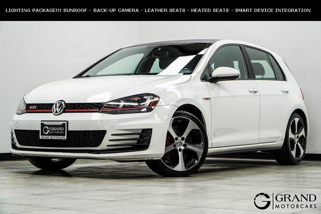 used 2017 Volkswagen Golf GTI car, priced at $13,995