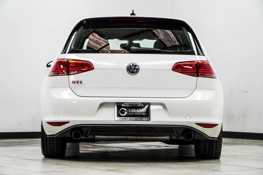 used 2017 Volkswagen Golf GTI car, priced at $14,900