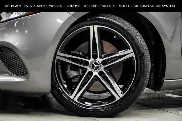used 2020 Mercedes-Benz A-Class car, priced at $22,500