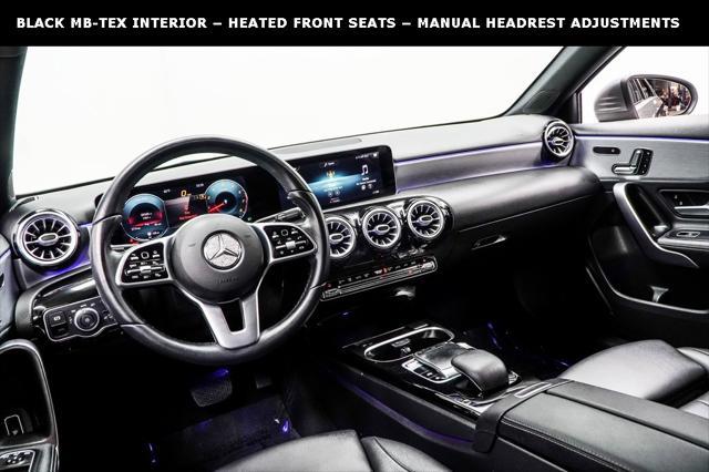 used 2020 Mercedes-Benz A-Class car, priced at $22,500
