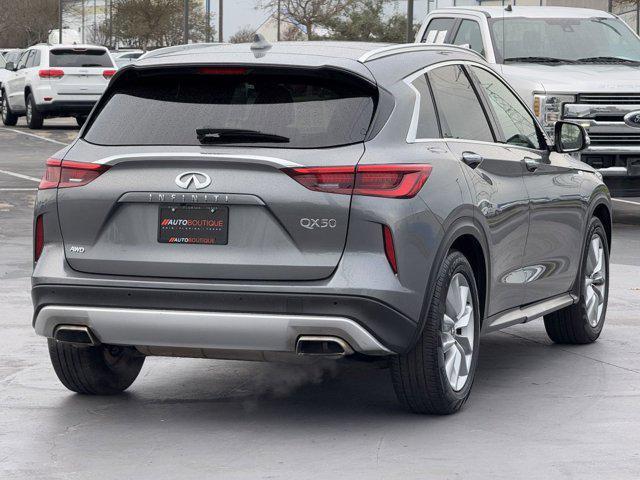 used 2021 INFINITI QX50 car, priced at $20,900