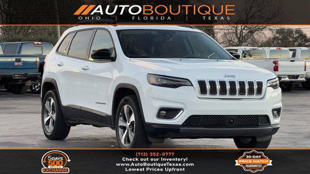 used 2022 Jeep Cherokee car, priced at $20,900