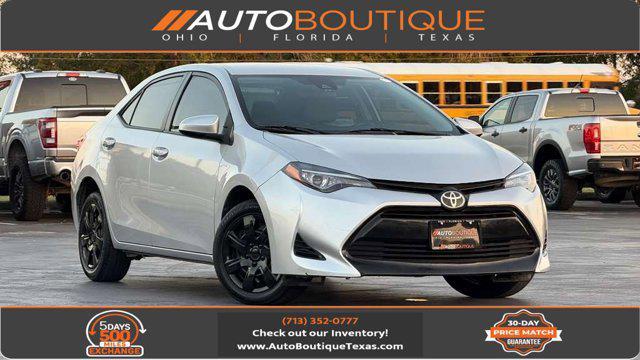 used 2017 Toyota Corolla car, priced at $11,500
