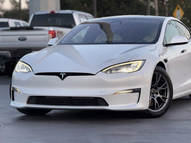 used 2021 Tesla Model S car, priced at $50,000