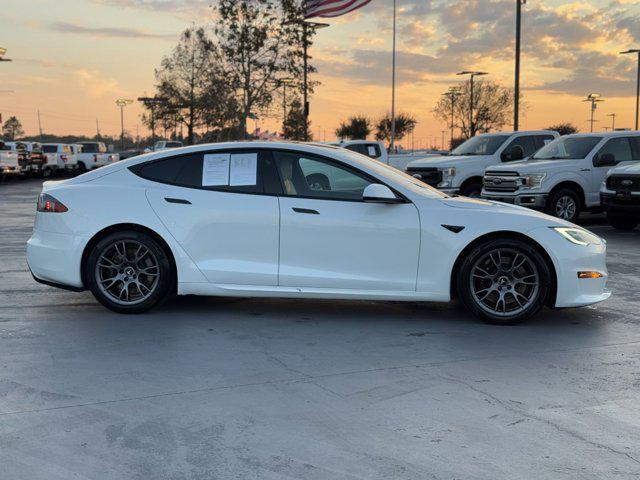 used 2021 Tesla Model S car, priced at $50,000