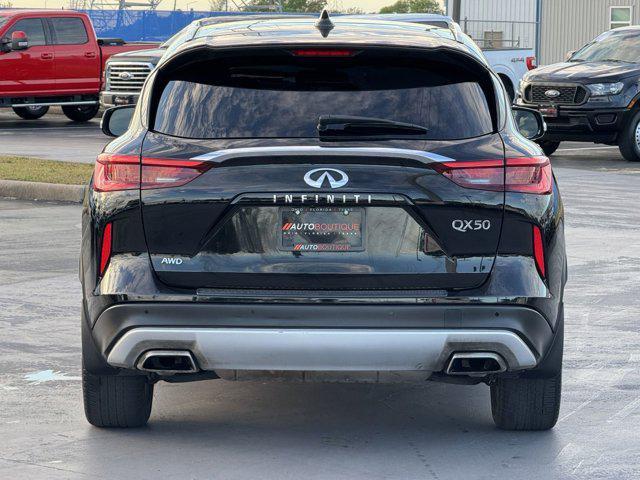 used 2021 INFINITI QX50 car, priced at $22,500