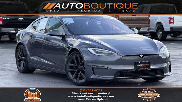 used 2021 Tesla Model S car, priced at $59,000