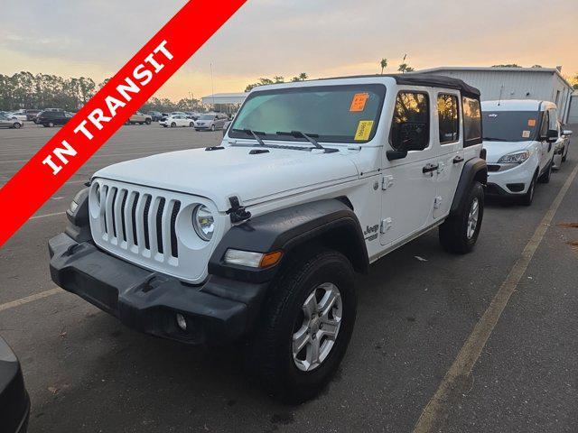 used 2021 Jeep Wrangler Unlimited car, priced at $21,905