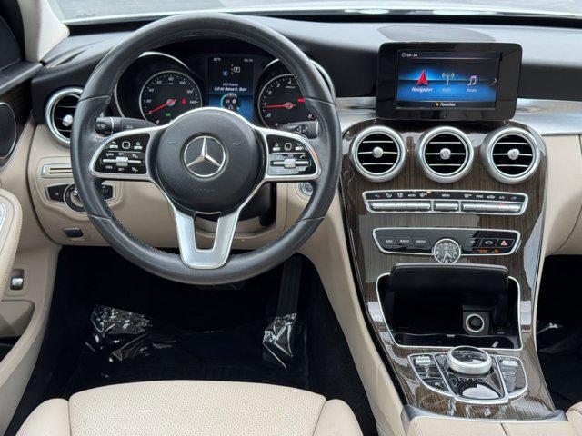 used 2019 Mercedes-Benz C-Class car, priced at $20,500