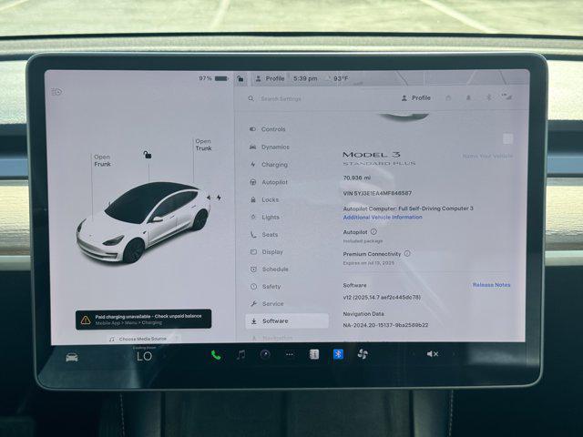 used 2021 Tesla Model 3 car, priced at $19,500