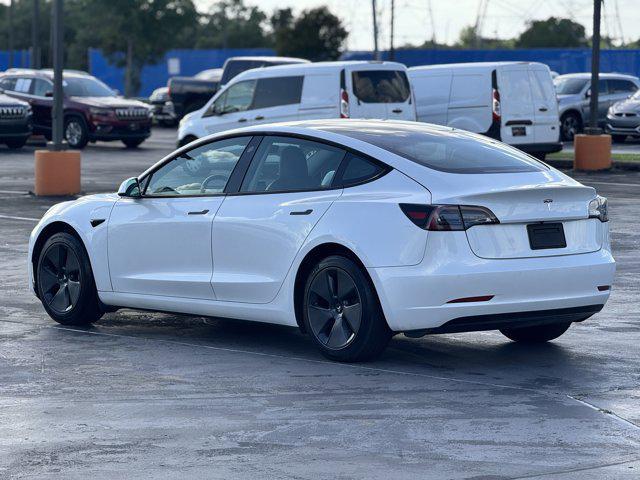 used 2021 Tesla Model 3 car, priced at $19,500