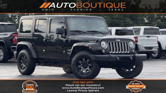 used 2018 Jeep Wrangler JK Unlimited car, priced at $21,900