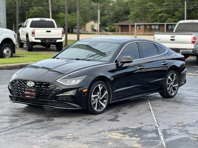 used 2022 Hyundai Sonata car, priced at $17,500