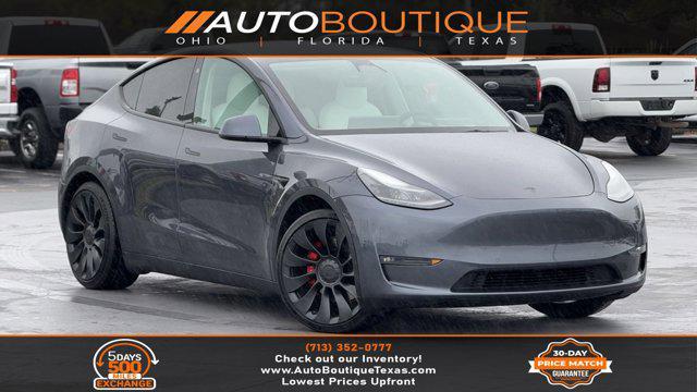 used 2022 Tesla Model Y car, priced at $31,500