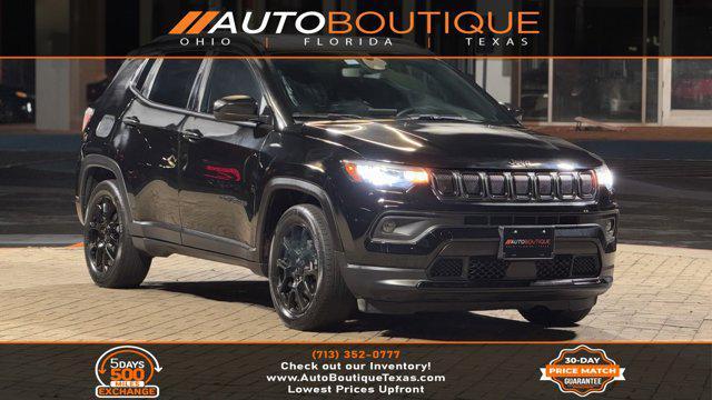 used 2022 Jeep Compass car, priced at $18,000