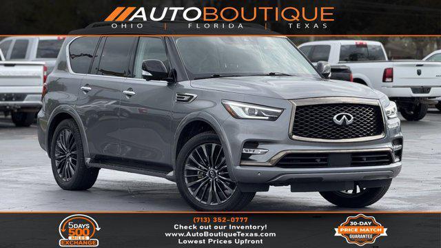 used 2021 INFINITI QX80 car, priced at $31,400