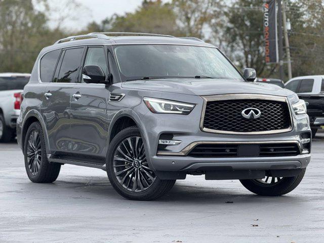 used 2021 INFINITI QX80 car, priced at $31,400