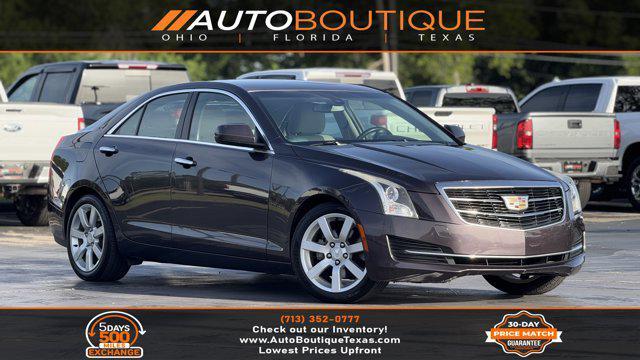 used 2015 Cadillac ATS car, priced at $12,900