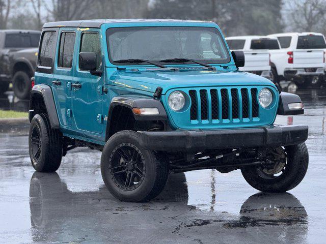 used 2020 Jeep Wrangler Unlimited car, priced at $24,500