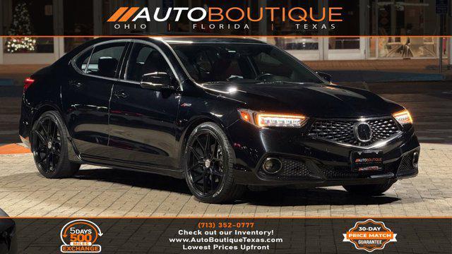 used 2020 Acura TLX car, priced at $19,500